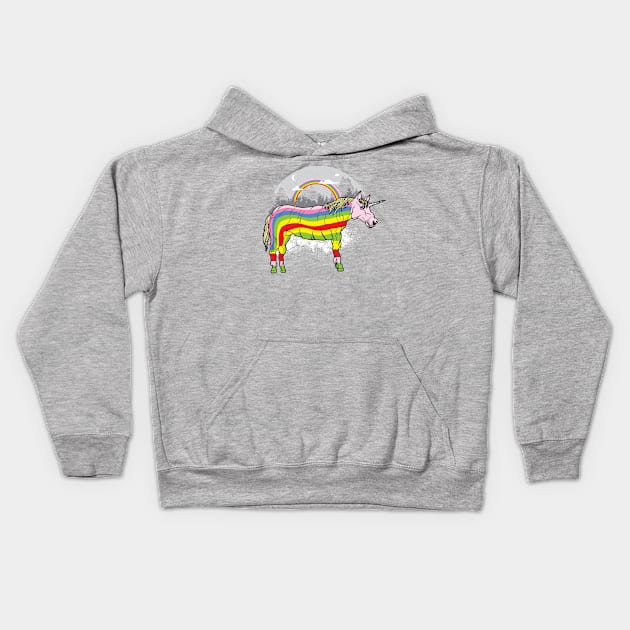 Realicorn Kids Hoodie by Daletheskater